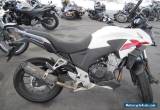 **No RESERVE HONDA - CB500X 2013 MODEL Repairable Writeoff for Sale