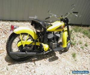 Motorcycle 1936 Indian 45