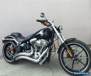 Motorcycle 2014 Harley Davidson Breakout with Only 13,500kms, 103ci Custom Softail FXSB for Sale