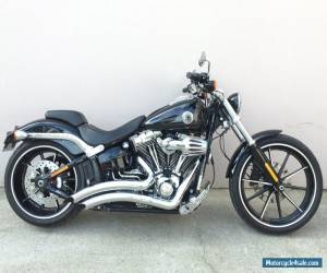 Motorcycle 2014 Harley Davidson Breakout with Only 13,500kms, 103ci Custom Softail FXSB for Sale