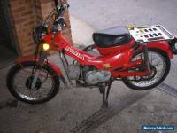 honda ct110 postie bike