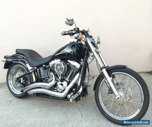 Motorcycle 2013 Harley Davidson Softail with Only 8800kms, 103ci Custom FXST for Sale