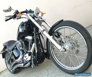 Motorcycle 2013 Harley Davidson Softail with Only 8800kms, 103ci Custom FXST for Sale