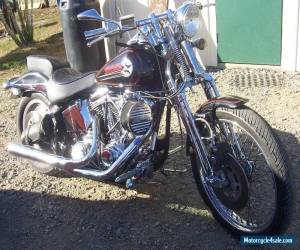 Motorcycle 1992 Softail Springer with 100 cu Rev Tech for Sale