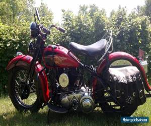 Motorcycle 1940 Harley-Davidson Antique, Custom for Sale