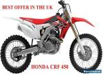 Honda CRF450R dirt bike,motocross, 2016 NEW for Sale