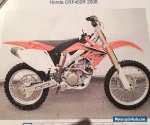 Motorcycle HONDA CRF450R for Sale