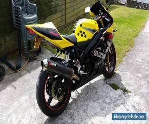 Motorcycle 2004 SUZUKI GSXR 750 K4 YELLOW for Sale