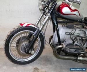 Motorcycle BMW R60/6 Chopper year 1976 with original dutch registration  for Sale