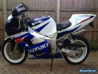 2001 SUZUKI GSX R600 K1 WHITE/BLUE