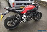 2014 YAMAHA MT-07 RED ONLY 13,000 miles history 1 owner cheap bike hpi clear  for Sale