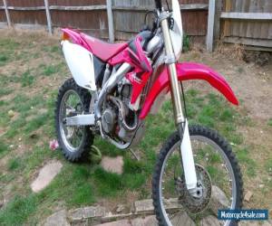 Motorcycle crf 450 x 2007 enduro road registered for Sale