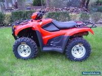 HONDA TRX500 4X4 manual shift.