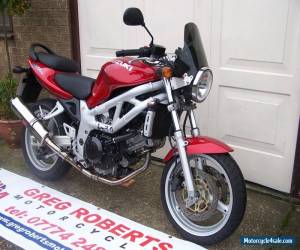 Motorcycle 2001 SUZUKI SV 650 K1 RED for Sale