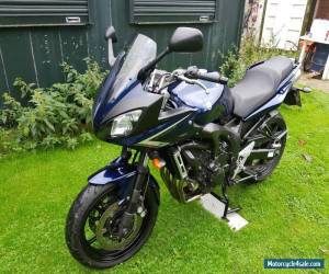 Motorcycle Yamaha Fazer FZ6, S2, 2008, ABS, Dark Blue Metallic Motorbike/Sports-Tourer for Sale