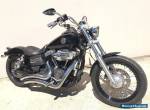 2012 Harley Davidson Street Bob Gloss Black with Only 21,000kms for Sale