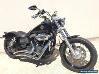 2012 Harley Davidson Street Bob Gloss Black with Only 21,000kms