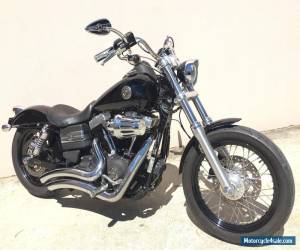 Motorcycle 2012 Harley Davidson Street Bob Gloss Black with Only 21,000kms for Sale