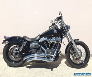 Motorcycle 2012 Harley Davidson Street Bob Gloss Black with Only 21,000kms for Sale