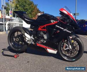 Motorcycle mv agusta track road race bike f3 800 black superbike supersport superstock for Sale