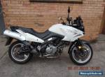 SUZUKI DL650 VSTROM 2010 ABS WHITE VERY CLEAN BIKE READY 2 ENJOY CHEAP ADVENTURE for Sale