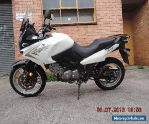 Motorcycle SUZUKI DL650 VSTROM 2010 ABS WHITE VERY CLEAN BIKE READY 2 ENJOY CHEAP ADVENTURE for Sale