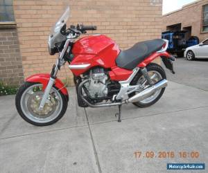 Motorcycle MOTO GUZZI BREVA RED 2007 LOW KMS 17988 RUNS WELL VERY CLEAN CHEAP RETRO ITALIAN for Sale