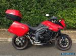 TRIUMPH 1050 TIGER SPORT ADVENTURE BIKE * RED * NO RESERVE * LOW MILES 2015/15 for Sale