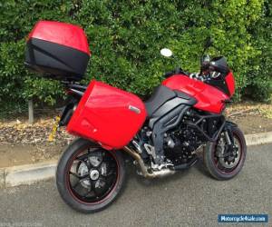 Motorcycle TRIUMPH 1050 TIGER SPORT ADVENTURE BIKE * RED * NO RESERVE * LOW MILES 2015/15 for Sale