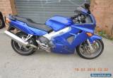 HONDA VFR800 2001 MODEL BLUE RUNS GREAT NEEDS SOME COSMETIC REPAIR CHEAP for Sale