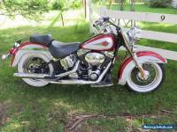 harley davidson 2000 heritage softail  aztec orange and silver firm price