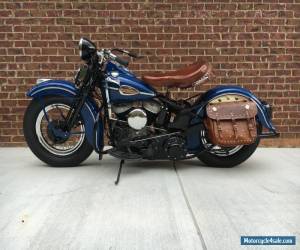 Motorcycle 1941 Harley-Davidson UL for Sale