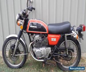 Motorcycle Honda cb200 last chance to buy for Sale