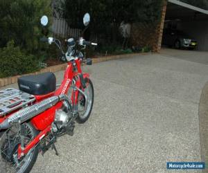 Motorcycle Honda CT110 Postie Bike for Sale