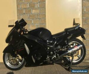 Motorcycle 2002 SUZUKI HAYABUSA GSX1300R BLACK - Awesome Stealth Busa - PX  for Sale