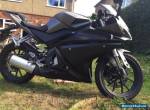  YAMAHA YZF-R125, 125cc, Manual 5 speed, 2015, Matte Black for Sale