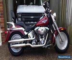 HARLEY DAVIDSON FATBOY BURGANDY 12 months rego Immaculate for Sale