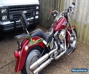 Motorcycle HARLEY DAVIDSON FATBOY BURGANDY 12 months rego Immaculate for Sale