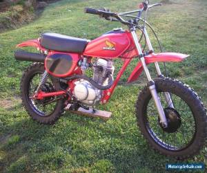 Motorcycle VMX  XR80  HONDA 1980  for Sale