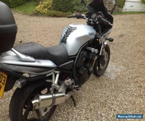 Motorcycle Yamaha Fazer 600 FZS 2003 - Silver 15k stunning condition with extras  for Sale