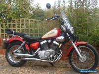 YAMAHA XVS XV 250 S VIRAGO CLASSIC CUSTOM CRUISER V-TWIN LOW SEAT A2 125 535