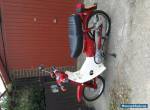 Honda Cub 90 very low mileage red/white mint condition  for Sale