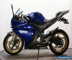 Motorcycle 2013 YAMAHA YZF R125 BLUE GREY * Akrapovic exhaust * Brembo brakes * CBT Legal for Sale