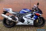 2004 SUZUKI GSXR750 K4 BLUE - GSXR 750 - EXCELLENT CONDITION - ONLY 17K MILES for Sale