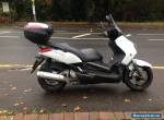 2008 YAMAHA YP 250 R X-MAX WHITE scooter 8 thousand miles new mot history 3 keys for Sale