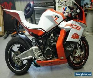 Motorcycle KTM RC8 1190 V-TWIN race track bike for Sale