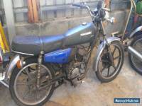 Kawasaki KH100 (1986 I think).  Unregistered