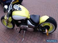 2004 SUZUKI VL 800 K3 YELLOW CUSTOM CHOPPER