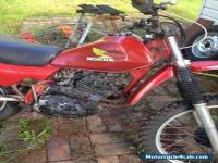 Honda XLR250 1982 Parts - Running