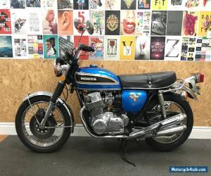 Motorcycle 1974 HONDA CB750 K5, Blue, Stunning condition for Sale